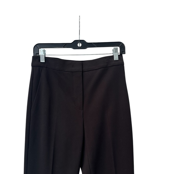MaxMara Dark Brown Tapered Leg Trouser Pants Size 6 - Picture 2 of 7